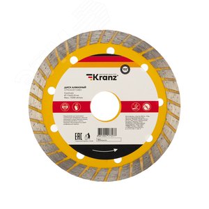 Изображение товара Диск алмазный отрезной Turbo 115x22.2x2.4x10 мм (шт)