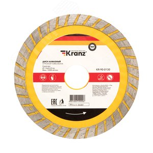 Изображение товара Диск алмазный отрезной Turbo волна 115x22.2x2x10 мм (шт)