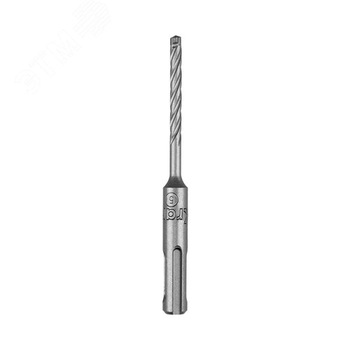 Изображение товара Бур по бетону SUPER 5x110мм, профессиональный, цельная крестовая пластина, SDS PLUS (шт)