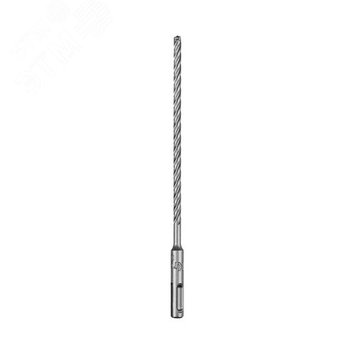 Изображение товара Бур по бетону SUPER 6x210мм, профессиональный, цельная крестовая пластина, SDS PLUS (шт)