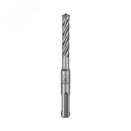 Изображение товара Бур по бетону SUPER 8x110мм, профессиональный, цельная крестовая пластина, SDS PLUS (шт)