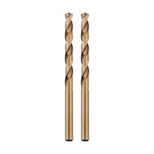 Изображение товара Сверло по металлу 3х61х33 мм (сталь HSS-Co 5% M35 P6M5K5) (упак - 2 шт.) DIN 338 (упак)