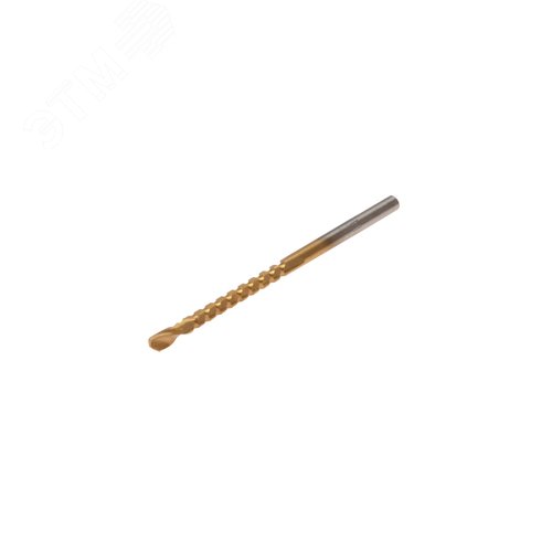 Изображение товара Сверло-фреза по металлу 3 мм, HSS, титан, цилиндрический хвостовик (шт)