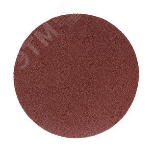 Изображение товара Диск абразивный на ворсовой основе на липучке, без отверстий, P 320, 125 мм (упак)