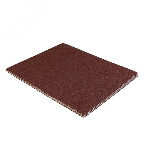 Изображение товара Шкурки шлифовальные в листах на тканевой основе, водостойкие 230х280мм, Р60, 10 шт. (упак)