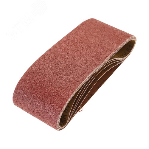 Изображение товара Лента шлифовальная бесконечная, 75х457 мм, P80 (5 шт/уп) (упак)