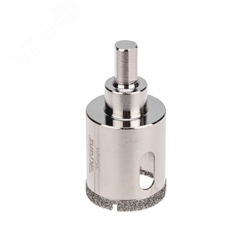 Изображение товара Коронка алмазная 35 мм по керамограниту с центровочным сверлом (шт)