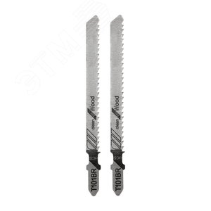 Изображение товара Пилка для электролобзика 100 мм 10 з/д 4-30 мм обратные зубья T101BR (2 шт./уп.) (дерево) (упак)