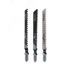 Изображение товара Набор полотен для электролобзика № 4 T101D/T111C/T244D (упак - 3 шт.) (упак)