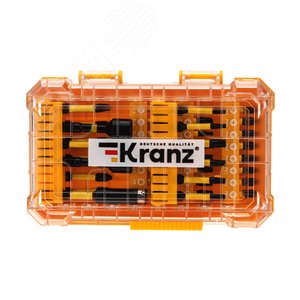 Изображение товара Набор торсионных бит с магнитным держателем и торцевыми головками, пластиковый кейс, 41 шт (наб.)