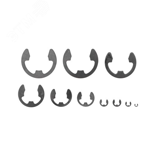 Изображение товара Набор быстросъемных стопорных колец 1.5-22мм (300 шт/уп) (шт)