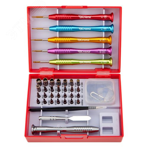 Изображение товара Набор отверток для точных работ 40 предметов (шт)