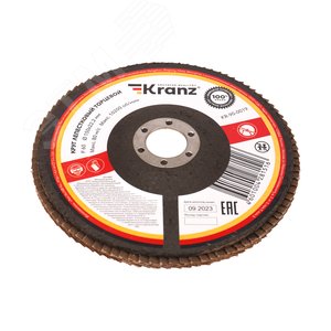 Круг лепестковый торцевой, P60, 150х22,2мм KR-90-0019 Kranz - 2