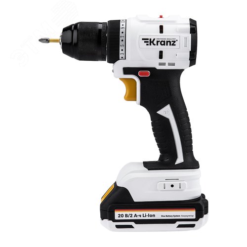 Изображение товара Дрель-шуруповерт АКБ бесщеточная 20В 55 Нм (шт)