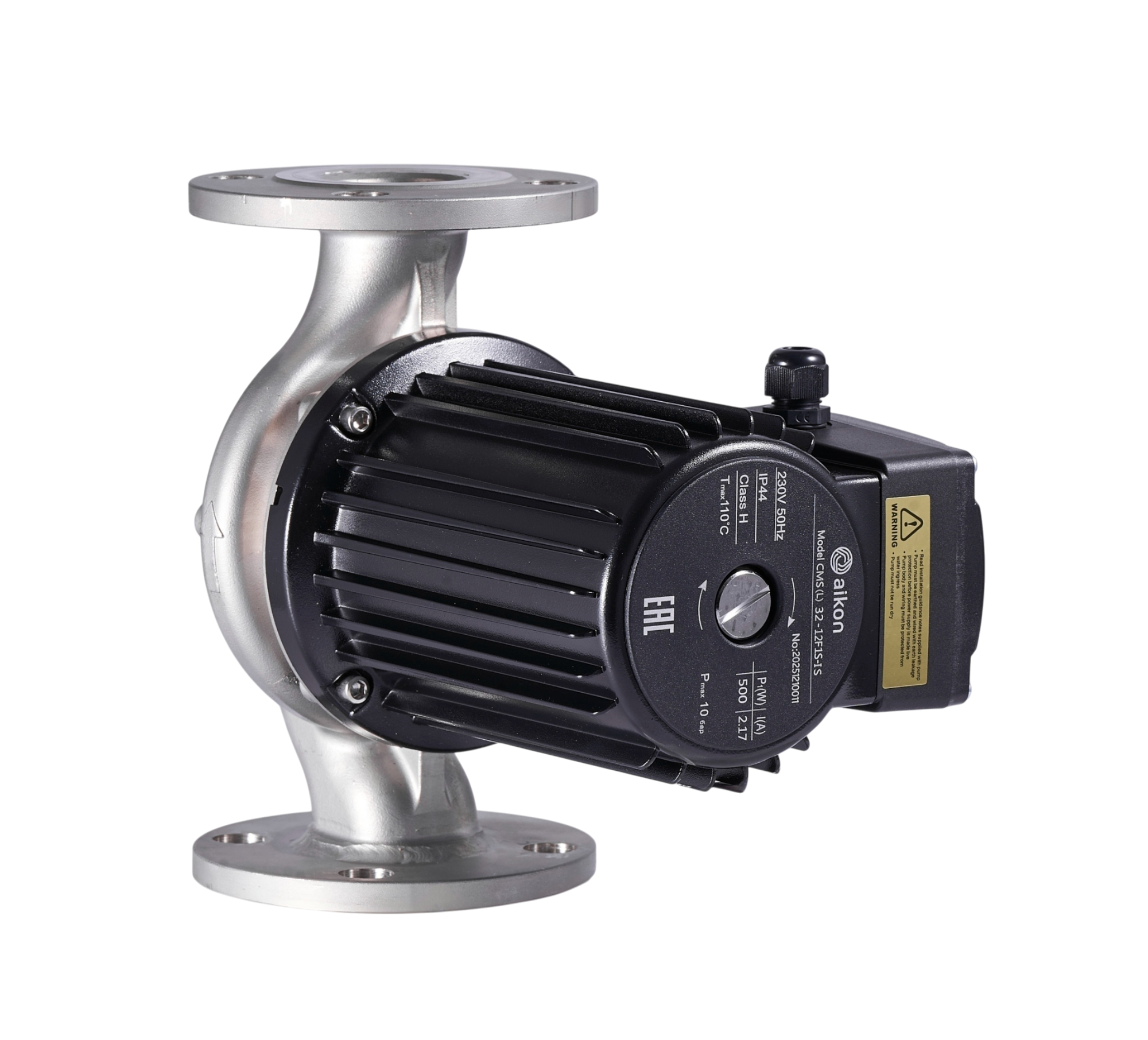 Насос циркуляционный CMS(L)32-12F1S-IS, 500 Вт, фланец., 1х230 В, 1 скорость, SS304