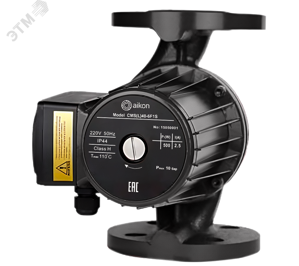 Изображение товара Насос циркуляционный CMS(L)40-16F3M, 1000/700/600 Вт, фланец., 3х380 В, 3 скорости (шт)