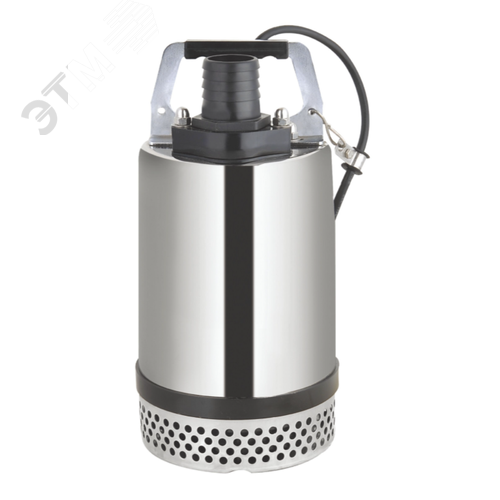 Изображение товара Насос дренажный погружной SDSMF21.5, 1.5кВт,1х220В50Гц, нерж.сталь, с поплавковым выключ., с кабелем8 м (шт)