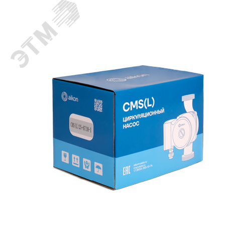 Насос циркуляционный CMS(L)20-4T1M-I, 30/45/65 Вт, резьба, 1х220 В, 3 скорости - фото 6