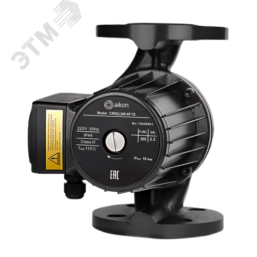 Изображение товара Насос циркуляционный CMS(L)40-6F1S, 500 Вт, фланец., 1х220 В, 1 скорость (шт)