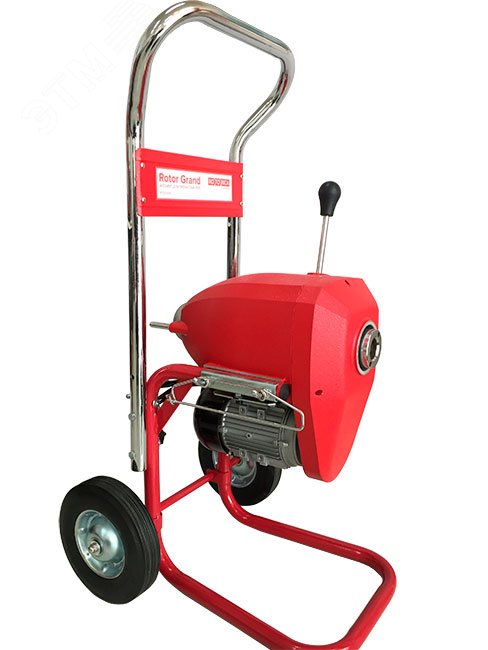 Изображение товара Электрическая прочистная машина ROTOR GRAND для труб 50-300 мм мощный двигатель