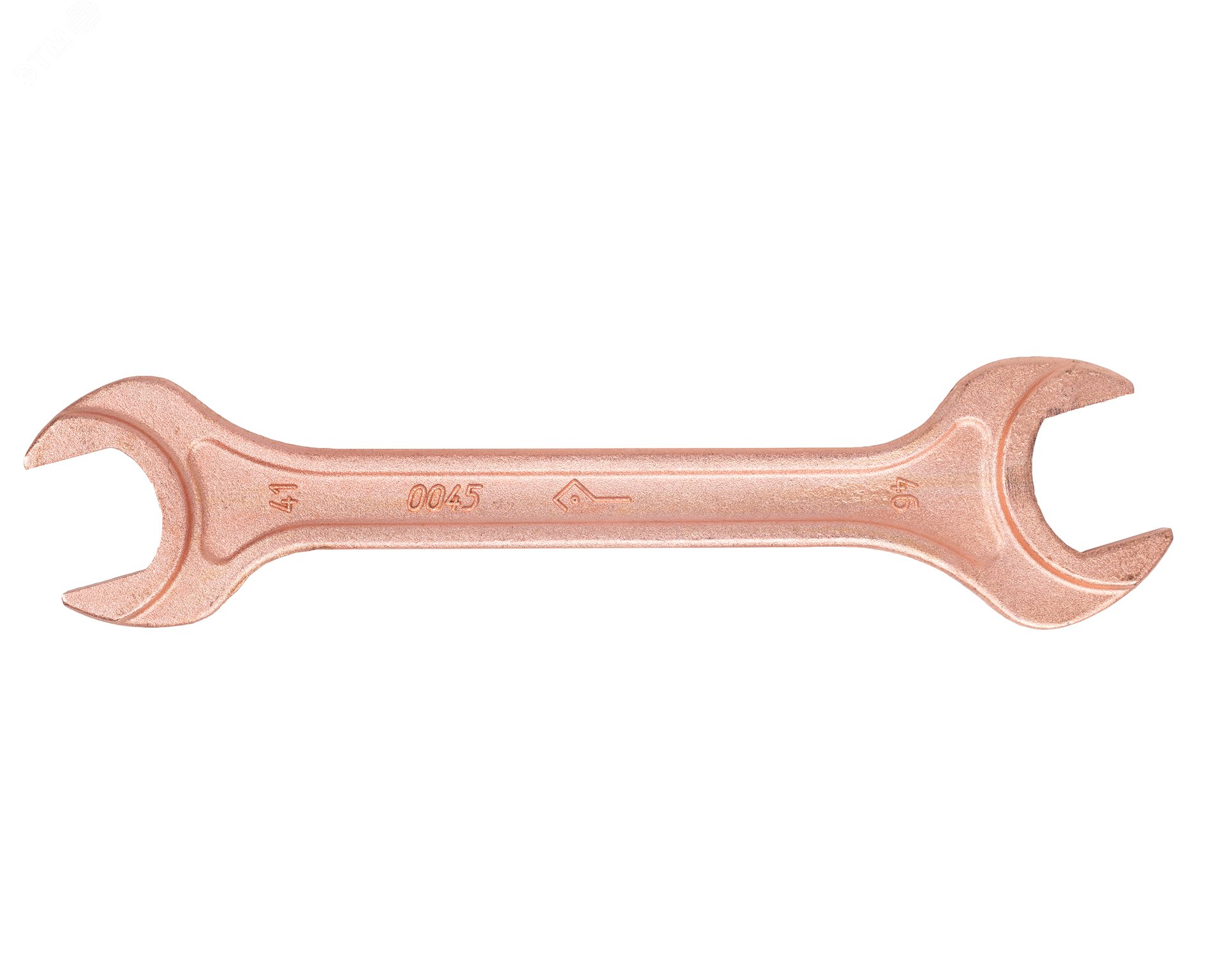 Изображение товара Ключ гаечный (рожковый) двусторонний 41х46 омедненный (шт)