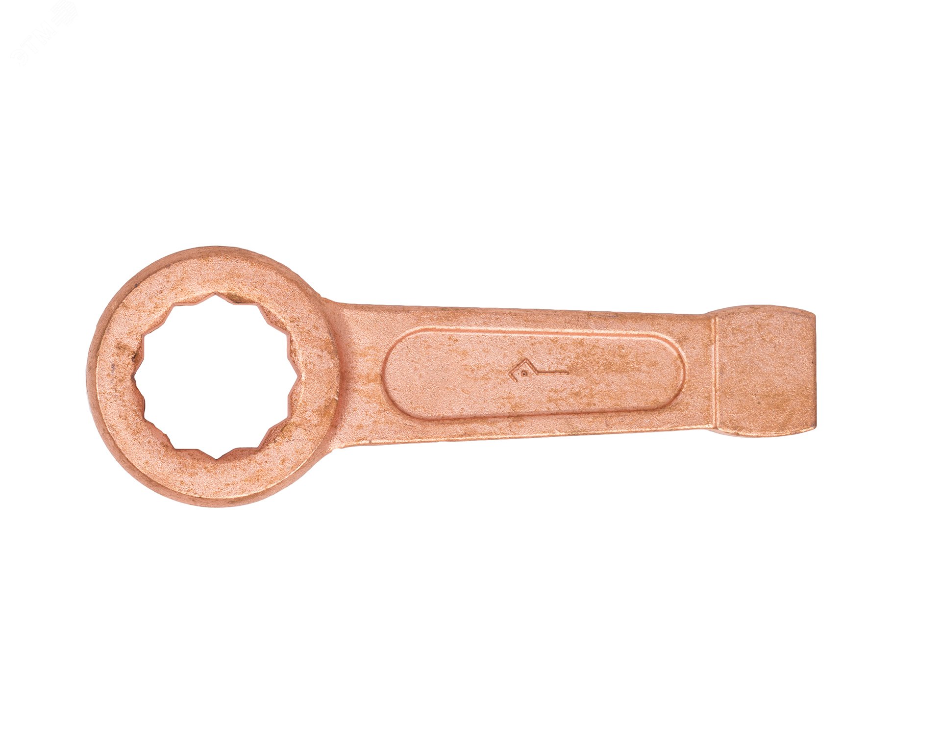 Изображение товара Ключ накидной ударный 75 омедненный Сталь 45 Россия