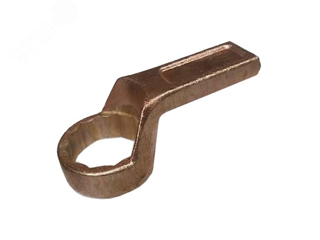 Изображение товара Ключ накидной односторонний 24 омедненный для монтажа и демонтажа