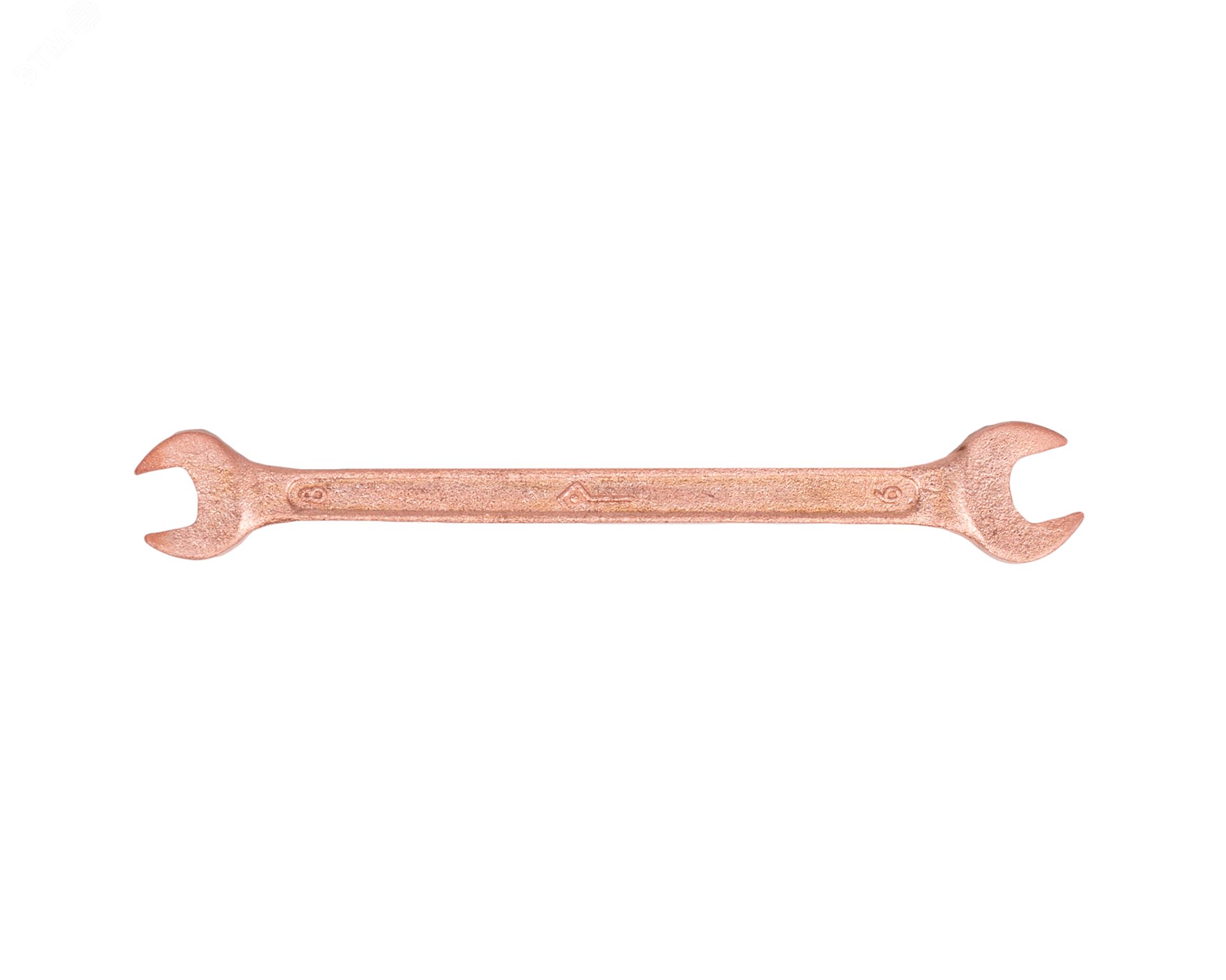 Изображение товара Ключ гаечный рожковый двусторонний 8x9 омедненный КЗСМИ