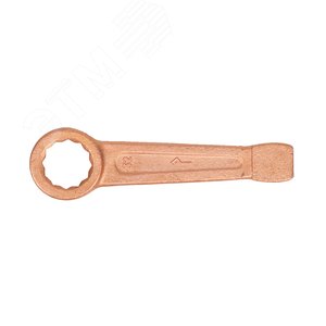 Изображение товара Ключ накидной односторонний ударный 32 омедненный (шт)
