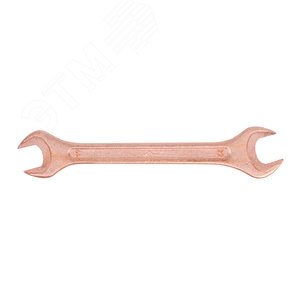 Изображение товара Ключ гаечный (рожковый) двусторонний 19х22 омедненный (шт)