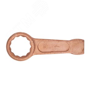 Изображение товара Ключ накидной односторонний ударный 80 омедненный (шт)