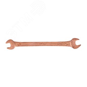 Изображение товара Ключ гаечный (рожковый) двусторонний 7х8 омедненный (шт)