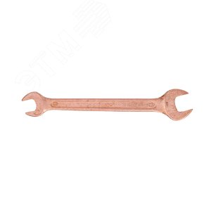 Изображение товара Ключ гаечный (рожковый) двусторонний 13х17 омедненный (шт)