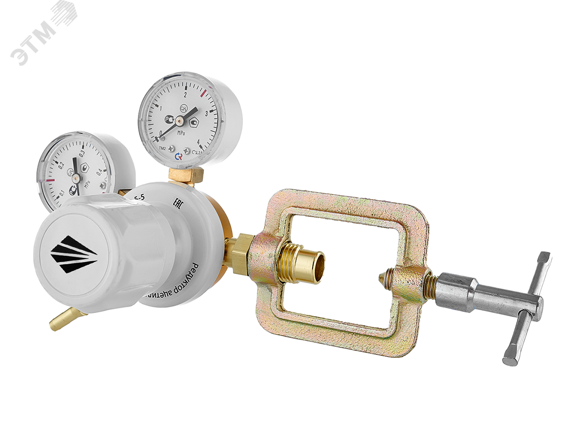 Изображение товара Редуктор ацетиленовый БАО 5-5 (7871140000), манометры с поверкой (шт)