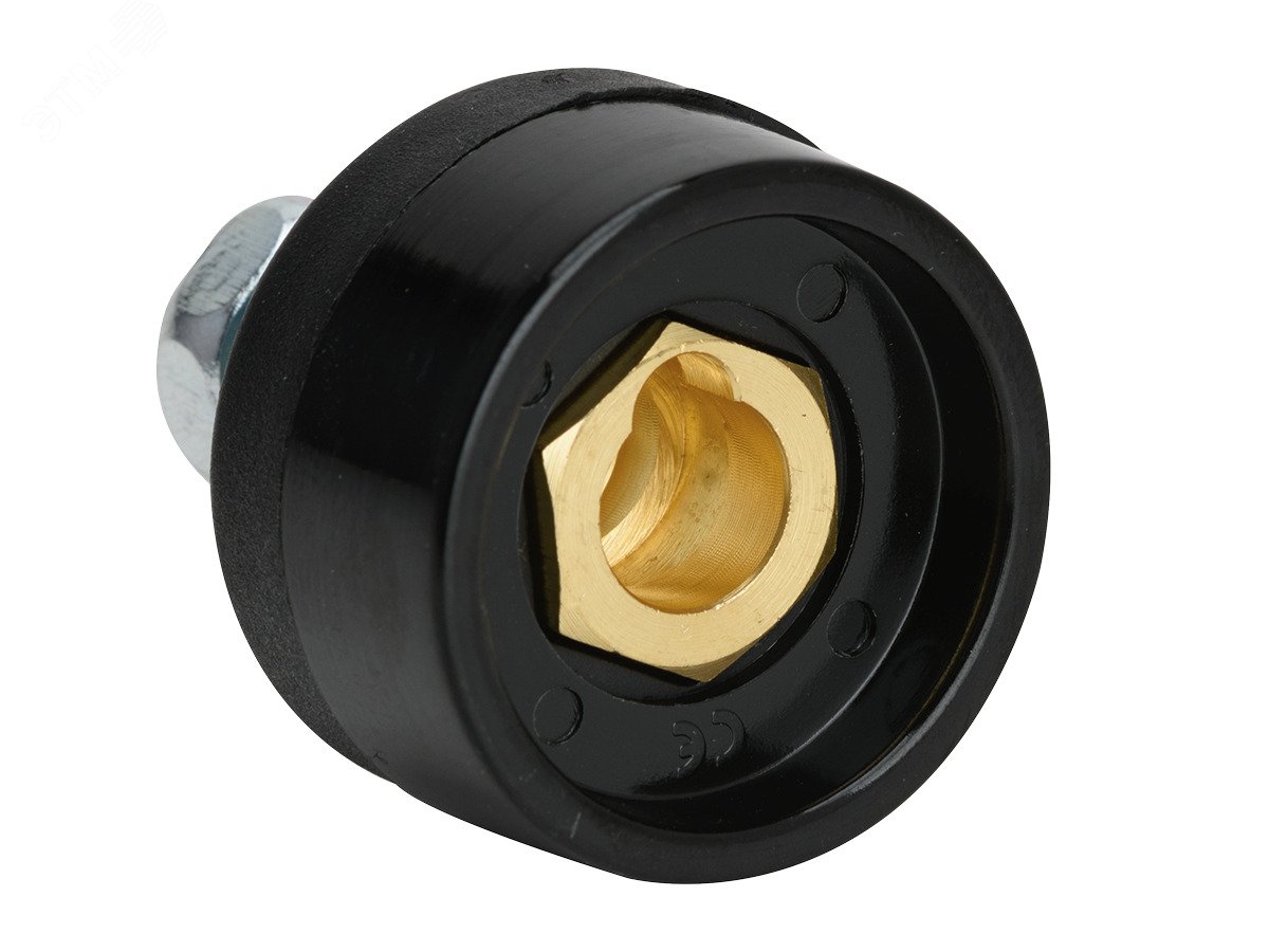 Изображение товара Розетка панельная 10-25 шт для сварочного кабеля, надежное соединение