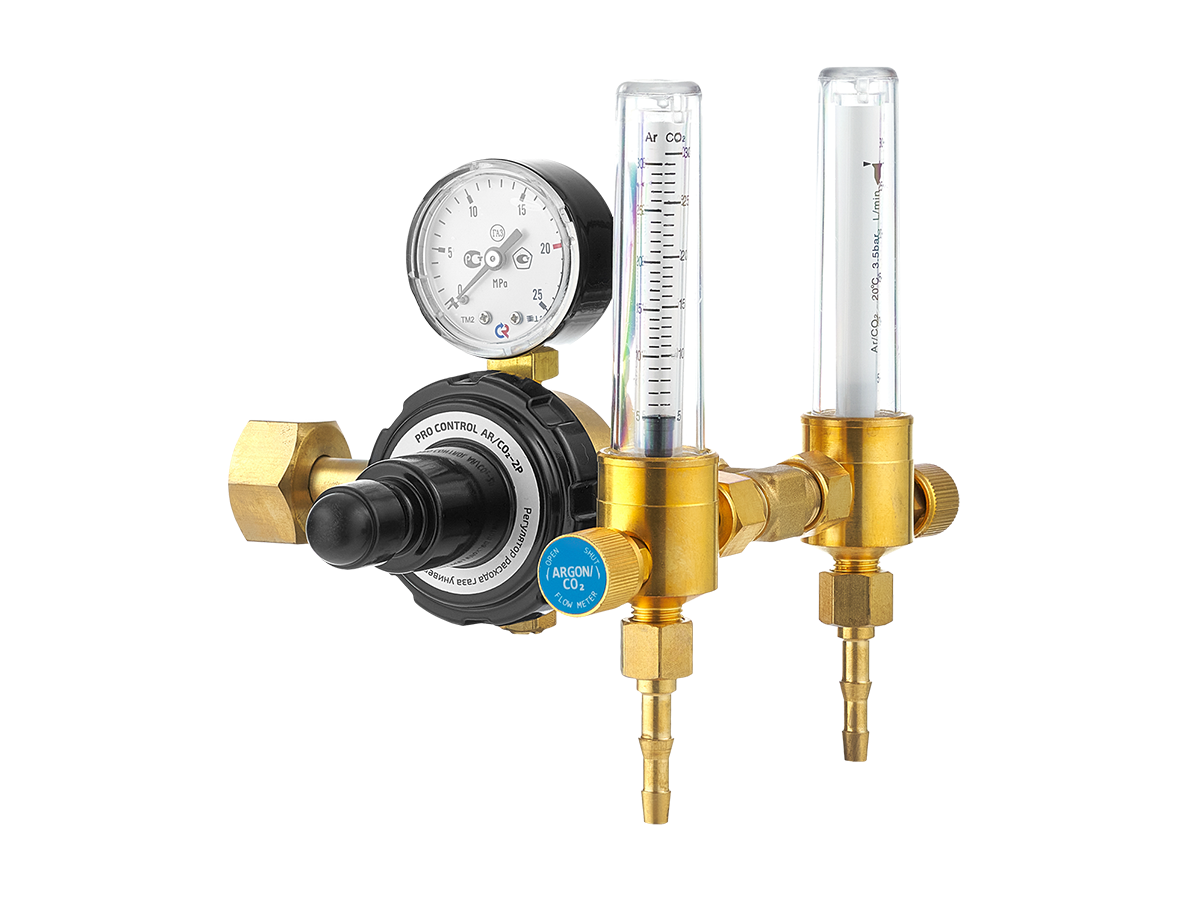 Регулятор расхода газа универсальный Сварог PRO CONTROL AR/CO2 2Р (7872637000)