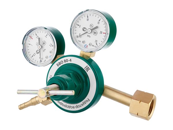 Редуктор водородный  БВО 80-4 (2870204000), манометры с поверкой