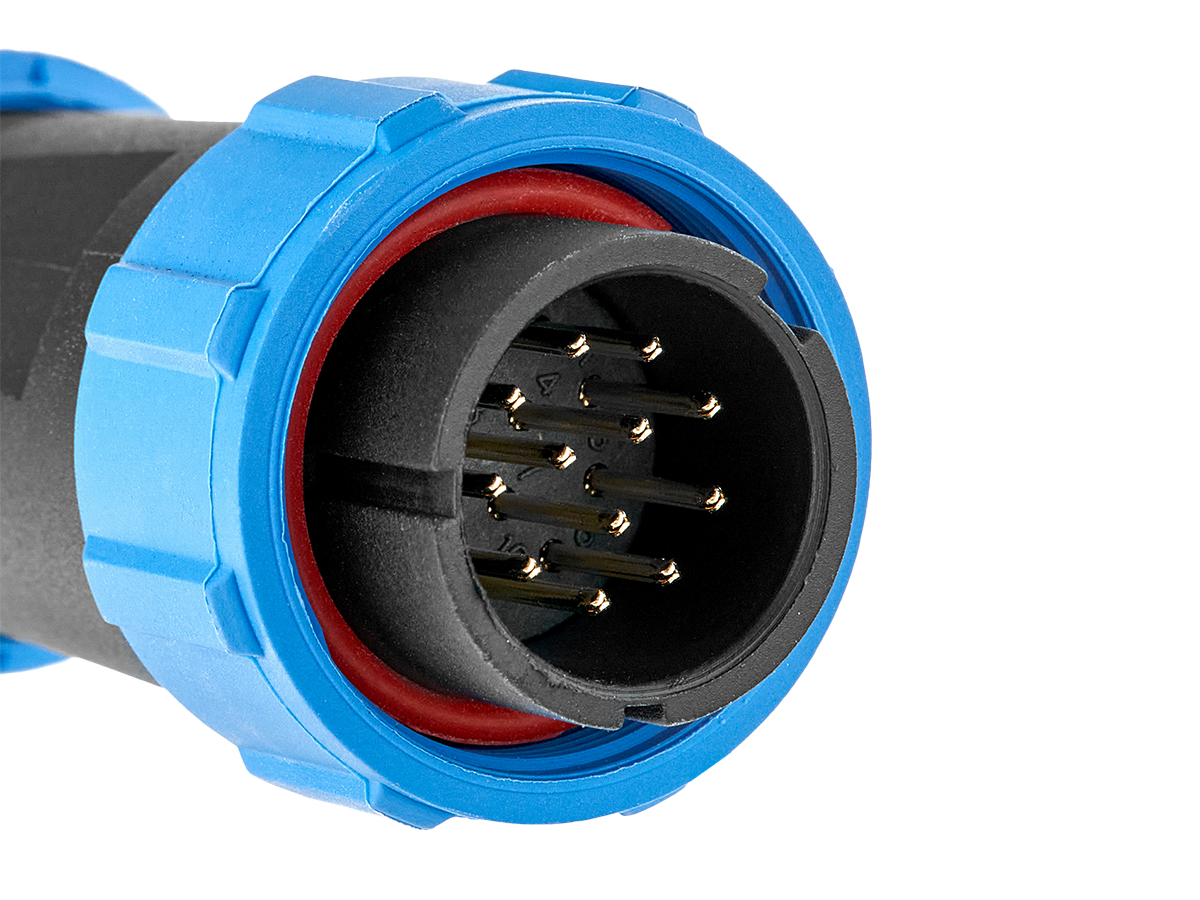 Разъём 12-pin (штекер) IHQ0147