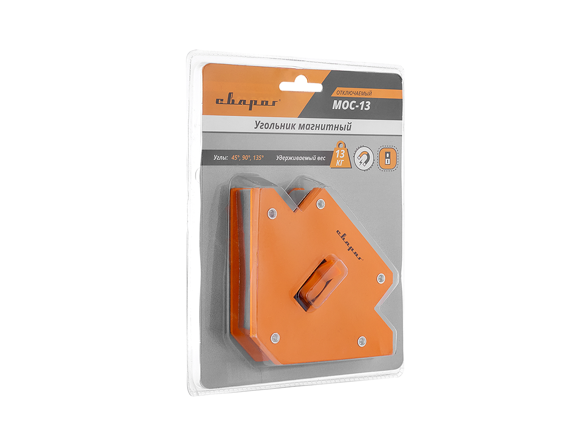 Угольник магнитный МОС–13 (QJ6007)