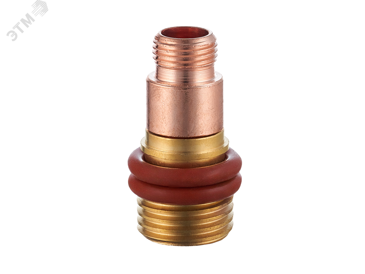 Изображение товара Держатель цанги д/горелки короткий газ. линза 2,4мм (TS 17–18–26) IGF0086-24 (упак)