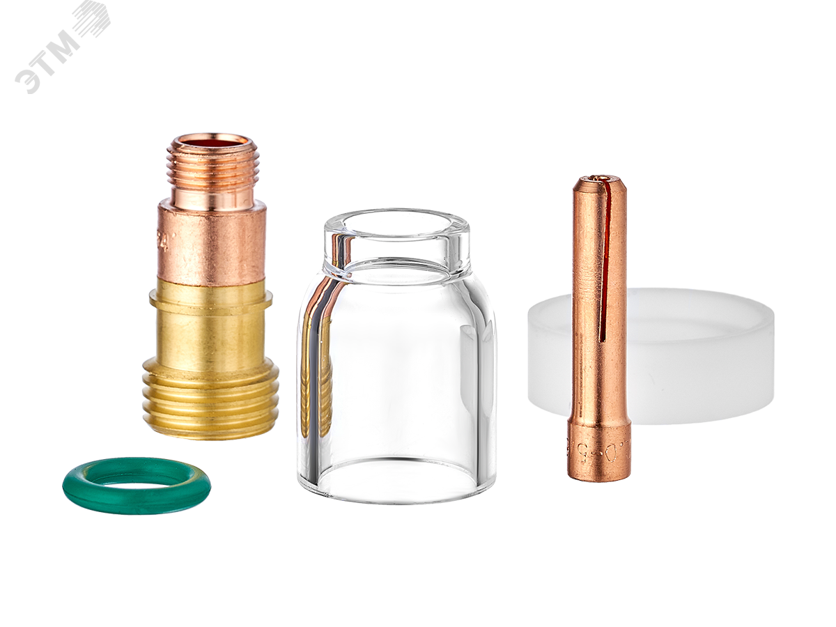 Изображение товара Набор с прозрачным соплом 10,0мм для газовой линзы СВАРОГ IGS0722-SVA02