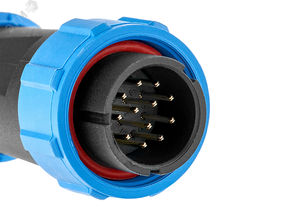 Изображение товара Разъем 12-pin IHQ0147 промышленный электрический штекер