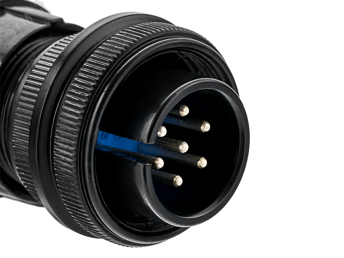 Изображение товара Разъем 7-pin IHQ0720 kemppi - надежный электромонтажный разъем для сварочных систем