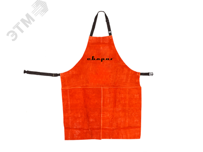 Изображение товара Фартук специальный спилковый ФР-1 (AP16B) 90x70 см прочный и регулируемый