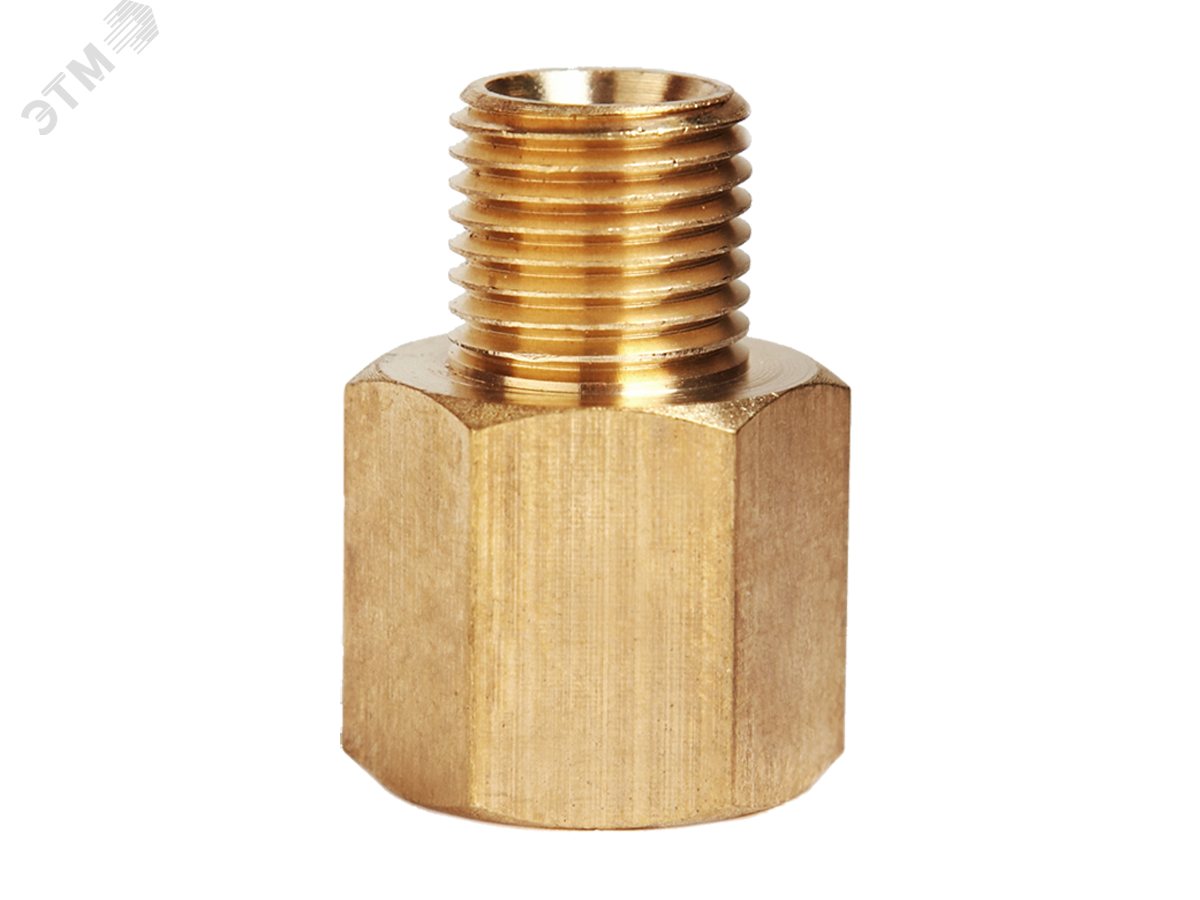 Изображение товара Переходник 1/4-М14x1 СВАРОГ IZT5679 латунь для сварочных систем