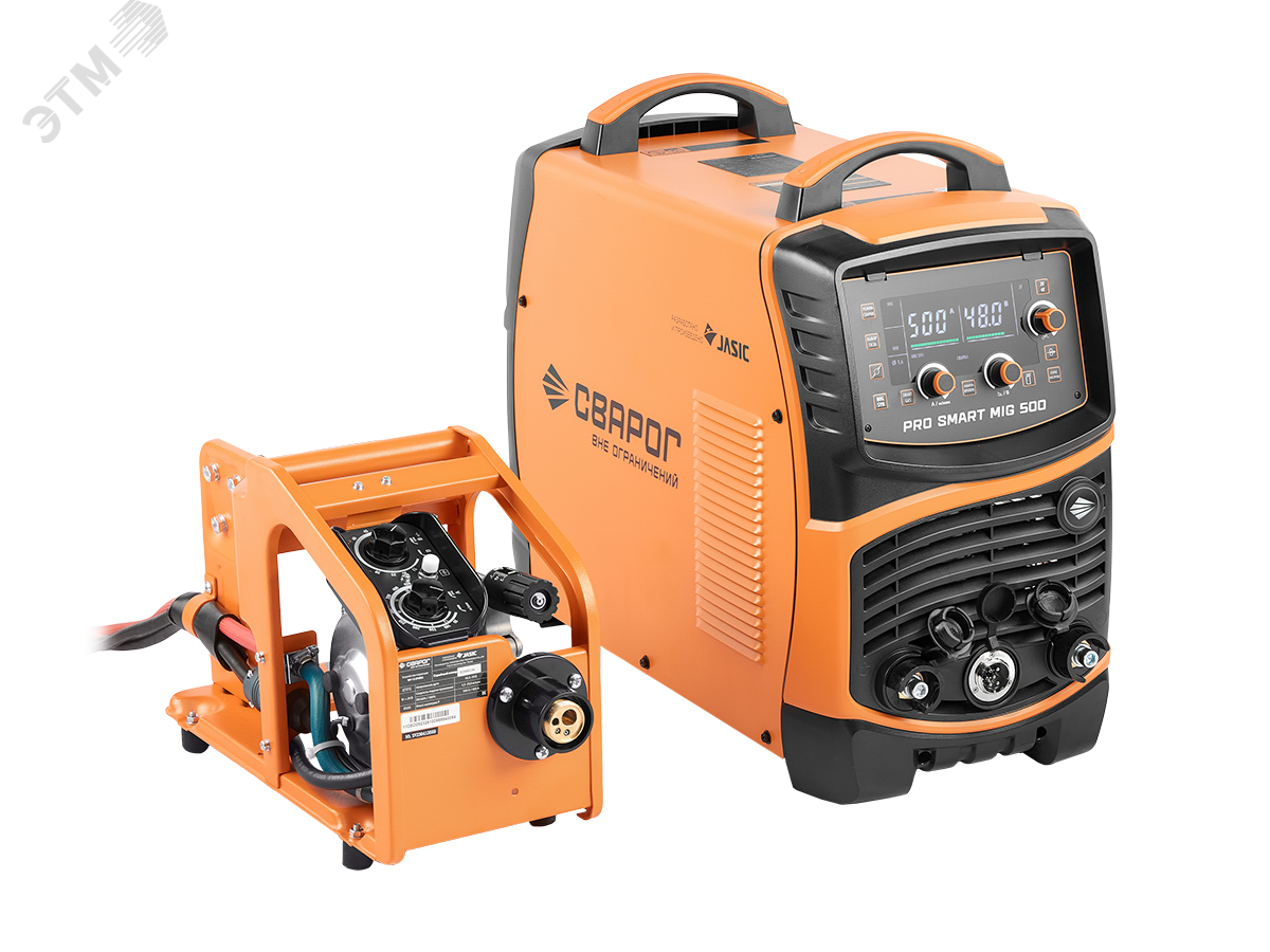 Изображение товара Инвертор сварочный MIG 500 PRO SMART N215S - профессиональный аппарат с режимами MMA, MIG, MAG, TIG