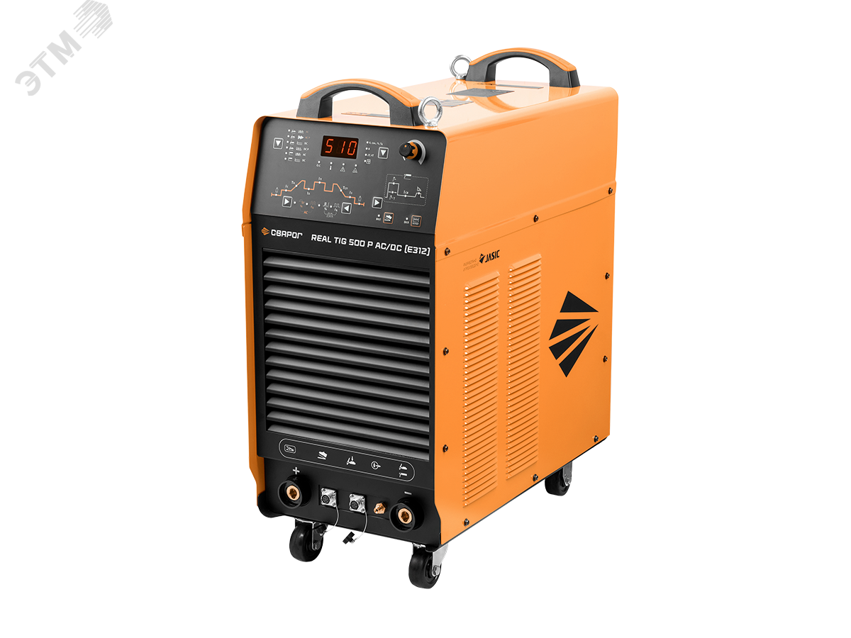 Изображение товара Аппарат сварочный TIG REAL TIG 500 P AC/DC Е312, профессиональный сварочный аппарат