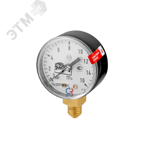 Манометр ТМ-210Р.00(0-16МРа) M12x1,5.2,5. ГАЗ (ч/к) - фото 2