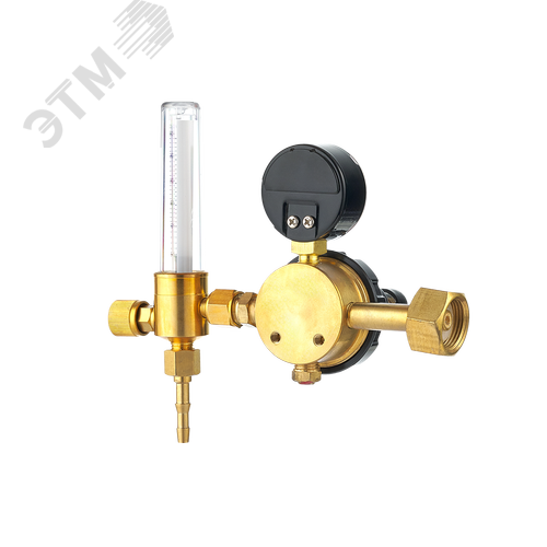 Регулятор расхода газа универсальный Сварог PRO CONTROL AR/CO2 1Р (7872636000), манометр с поверкой - фото 2