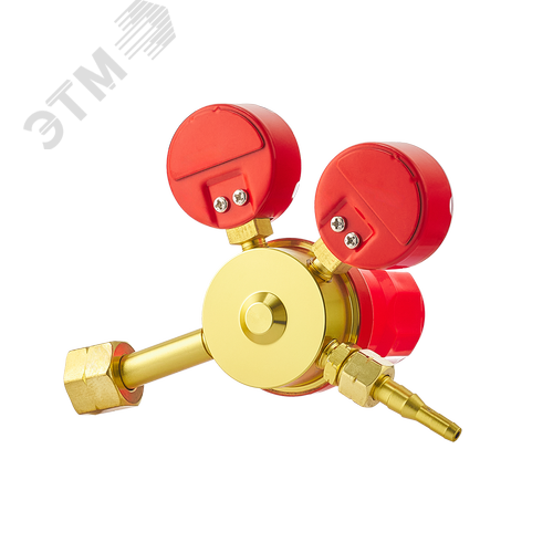 РЕДУКТОР ПРОПАНОВЫЙ БПО 5—5—0 с двумя поверенными манометрами - фото 2